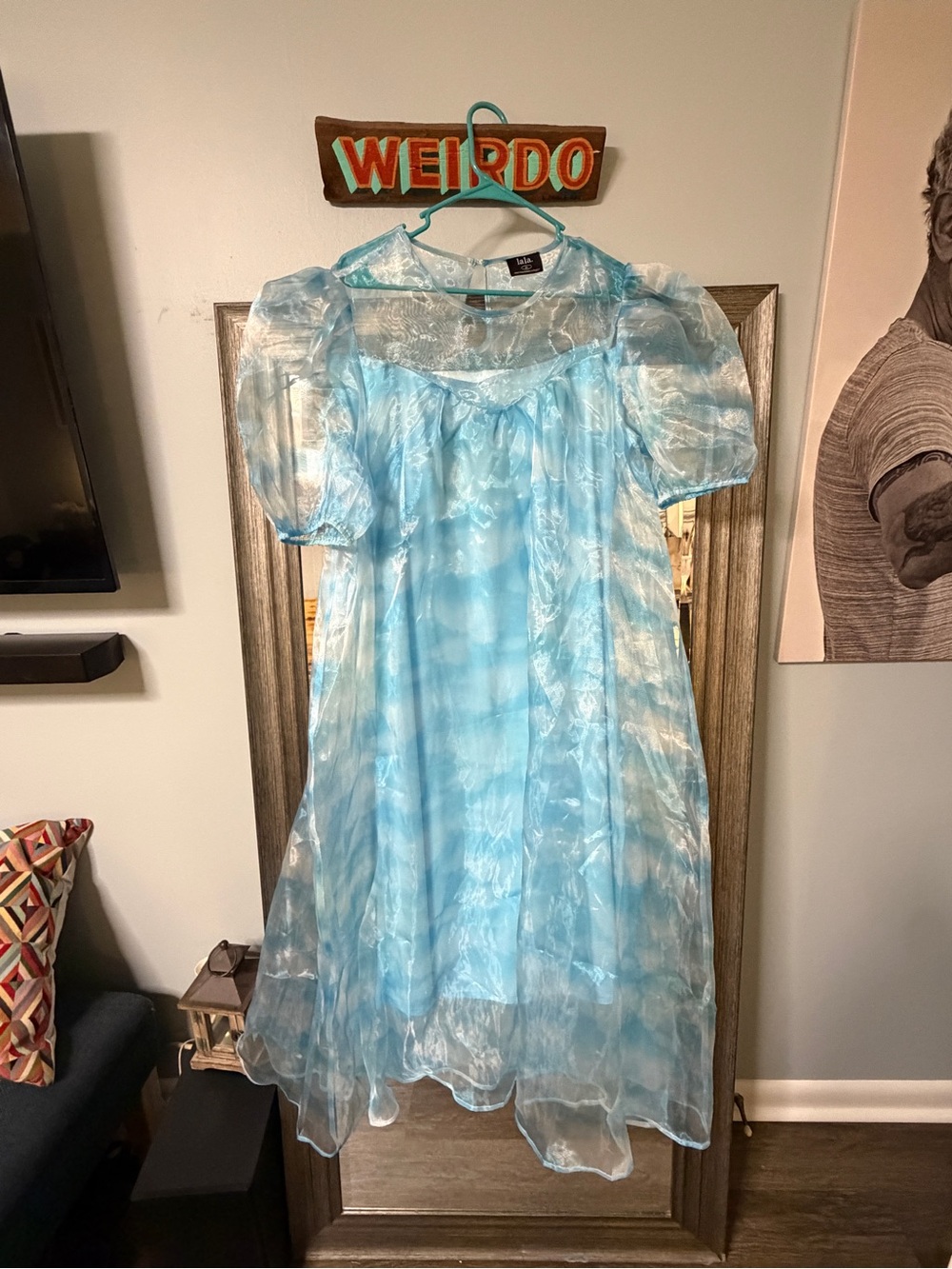 Dressed in Lala Organza Cloud dress